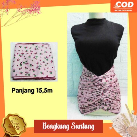 BUNGA KECIL Bengkung Modern Bengkung Santung Bengkung Belly Binding Bengkung Andien Aneka Motif (5)